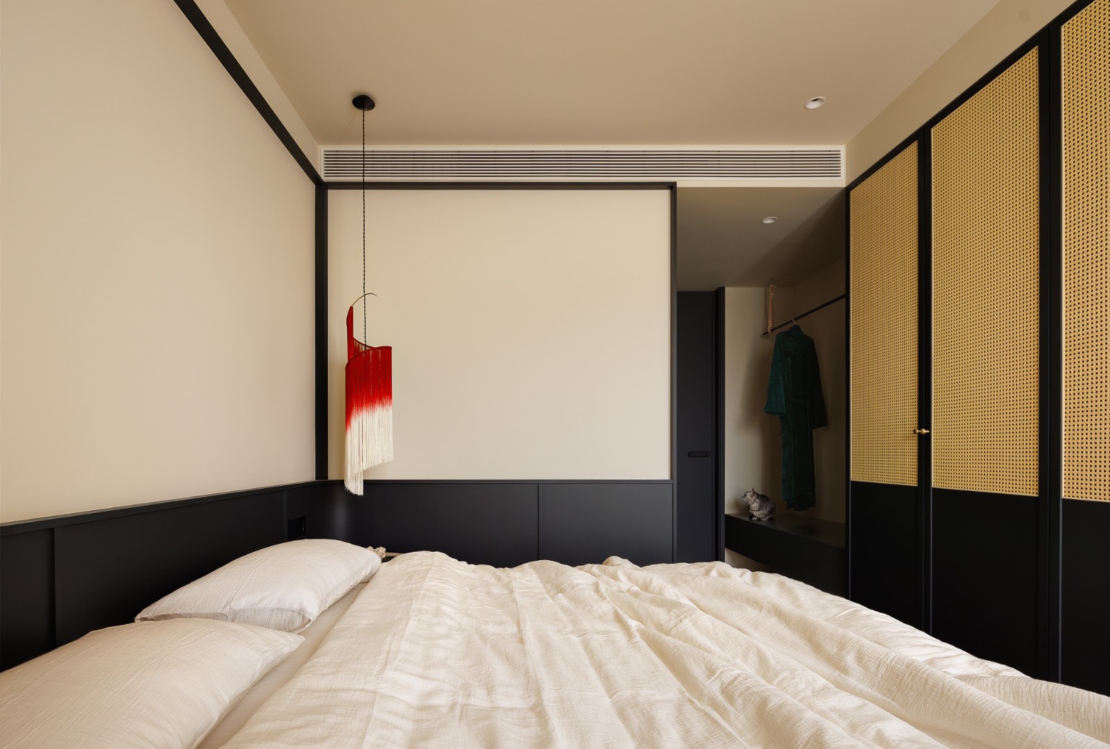 东方气韵遇上复古色彩,铺展松弛仪式感空间丨HURR赫设计-34