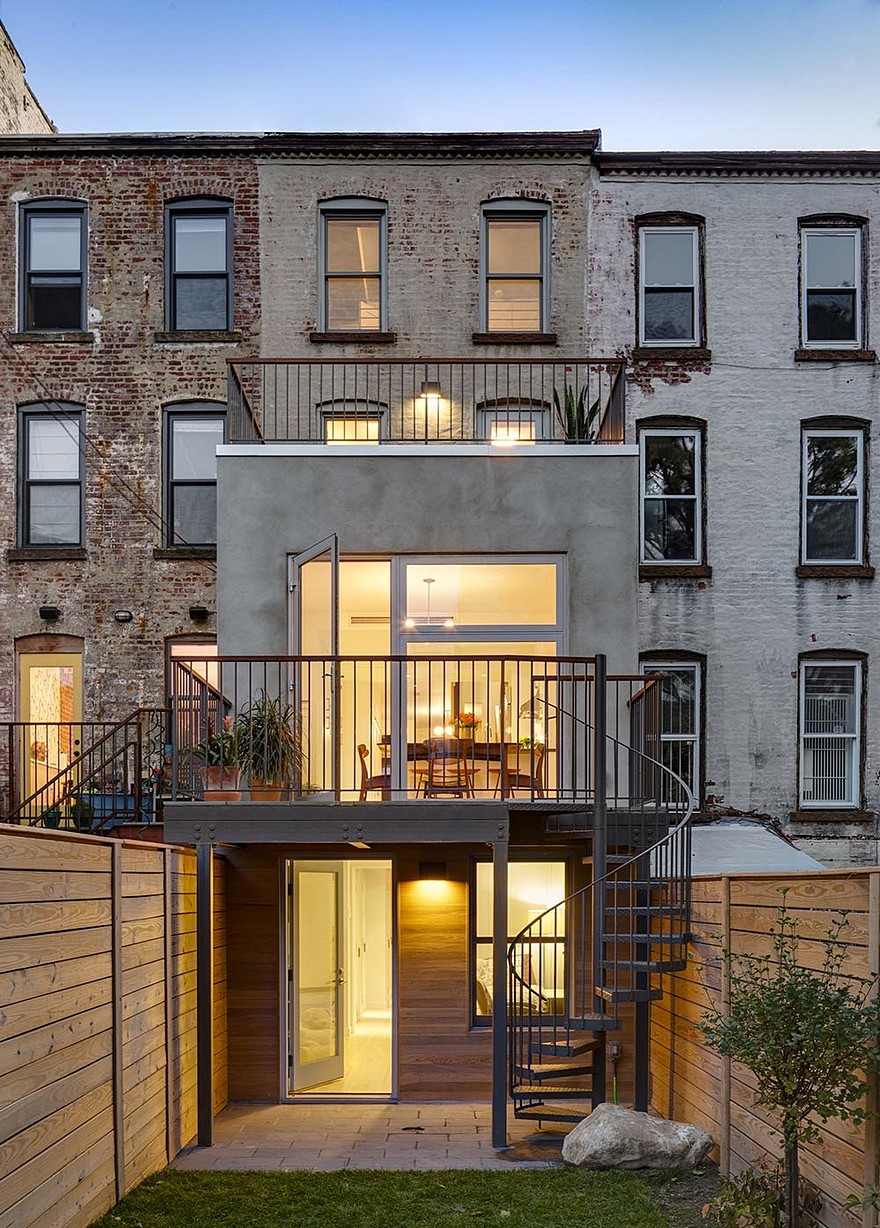 Revamped Narrow Brooklyn Row House Defined by Unique Details-21