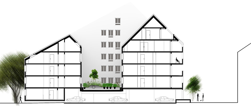 Riveo Lot B 住宅丨法国丨MVRDV+JA Joubert Architecture-44