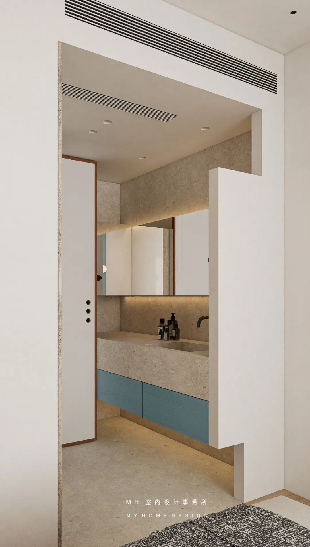 【首发】MH设计新作：色彩·情绪▏彰显个性跃层空间的趣活之境-68