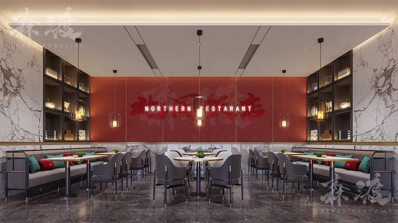 北国饭店美壹城店丨中国揭阳丨森渡空间设计-12
