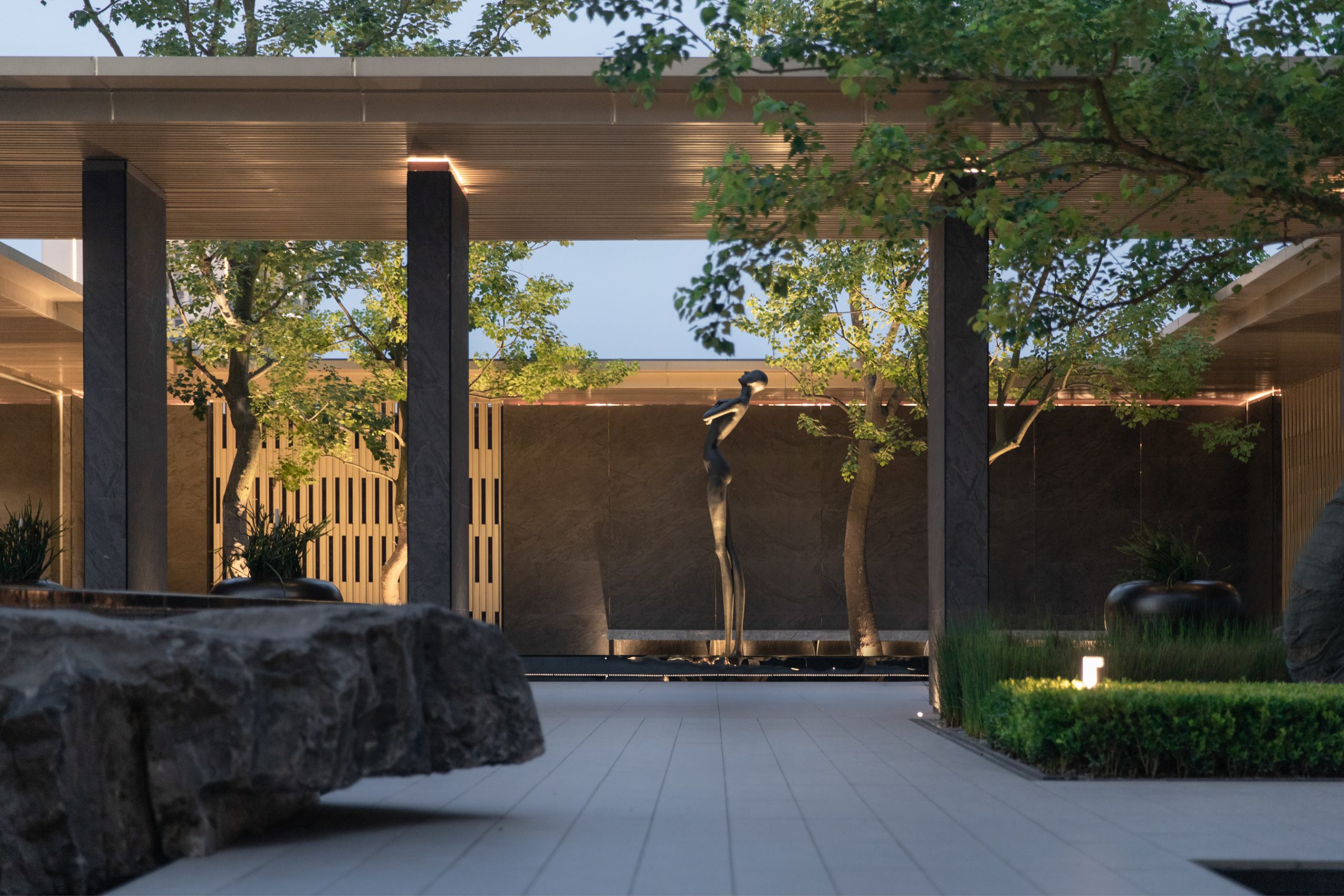 逐光之旅 | 合川悦府·星臺的森奢景观设计-4