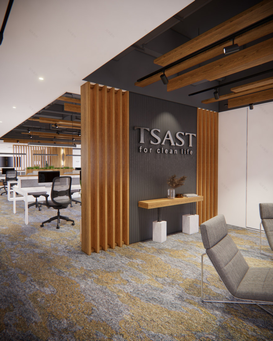 办公室设计与渲染-15