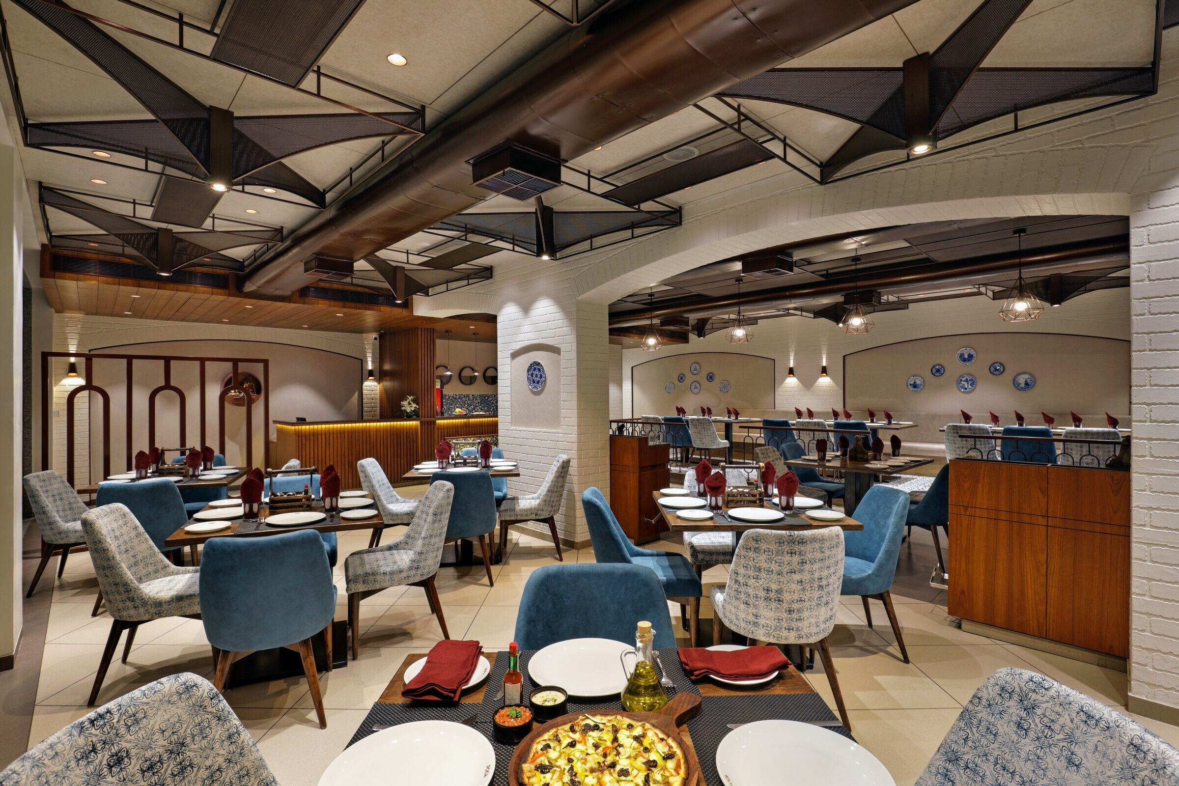 印度简约风格餐厅设计丨MATAI Associates-15