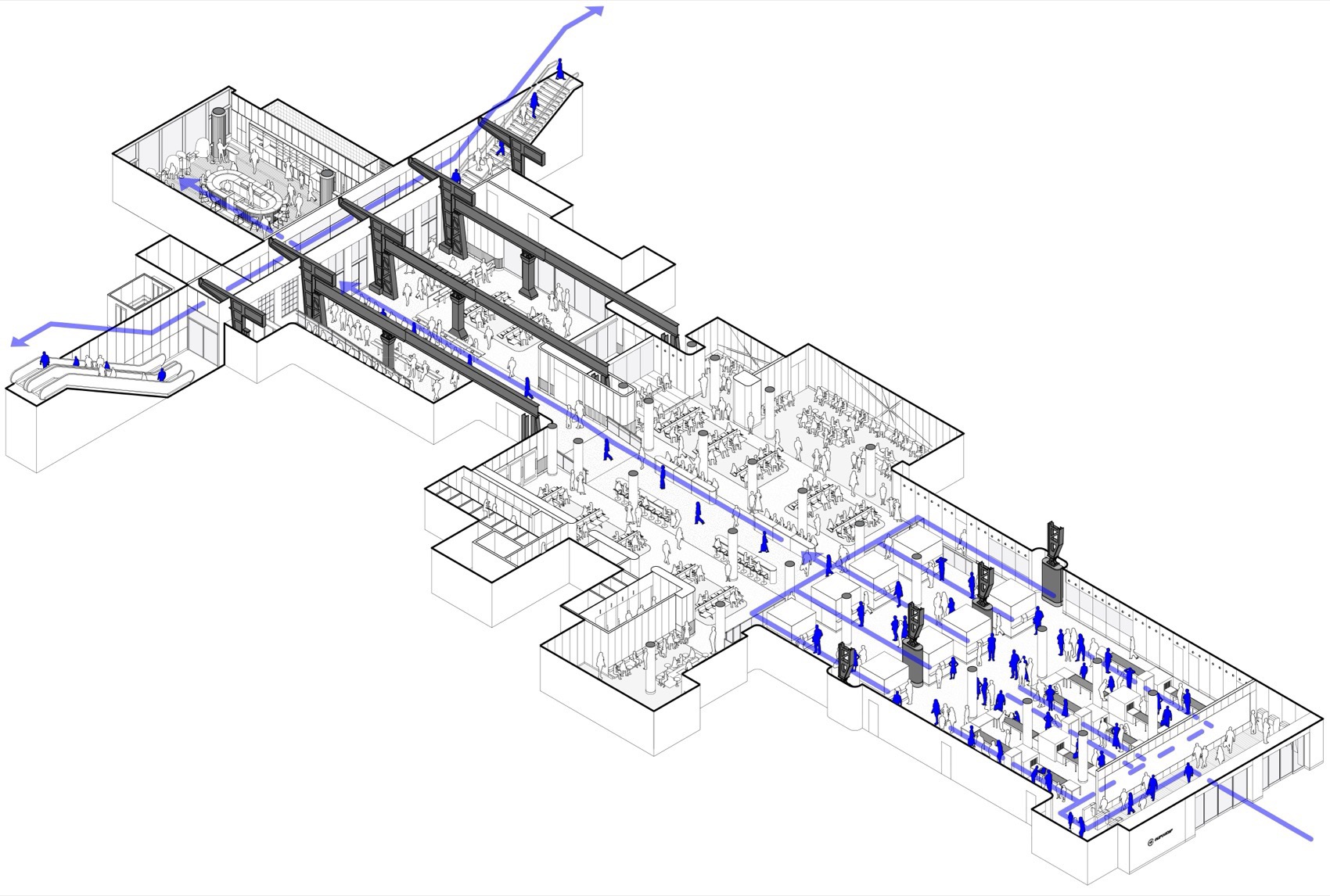 欧洲之星（Eurostar）英国专线枢纽站丨荷兰阿姆斯特丹-39