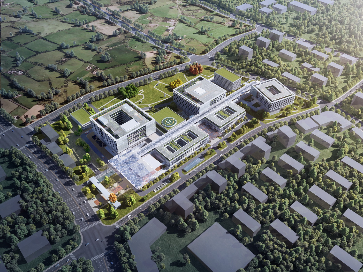 福清市第二医院投标项目丨中国福州丨山东省建筑设计研究院第六分院-0