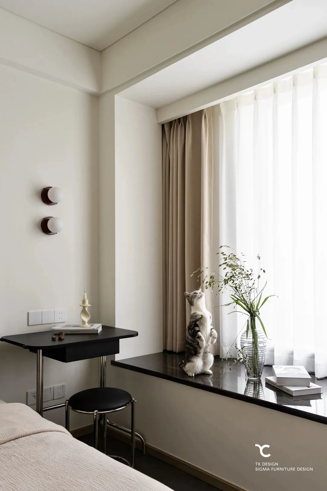 混搭艺术诗意居所丨TK设计&之和家居-36