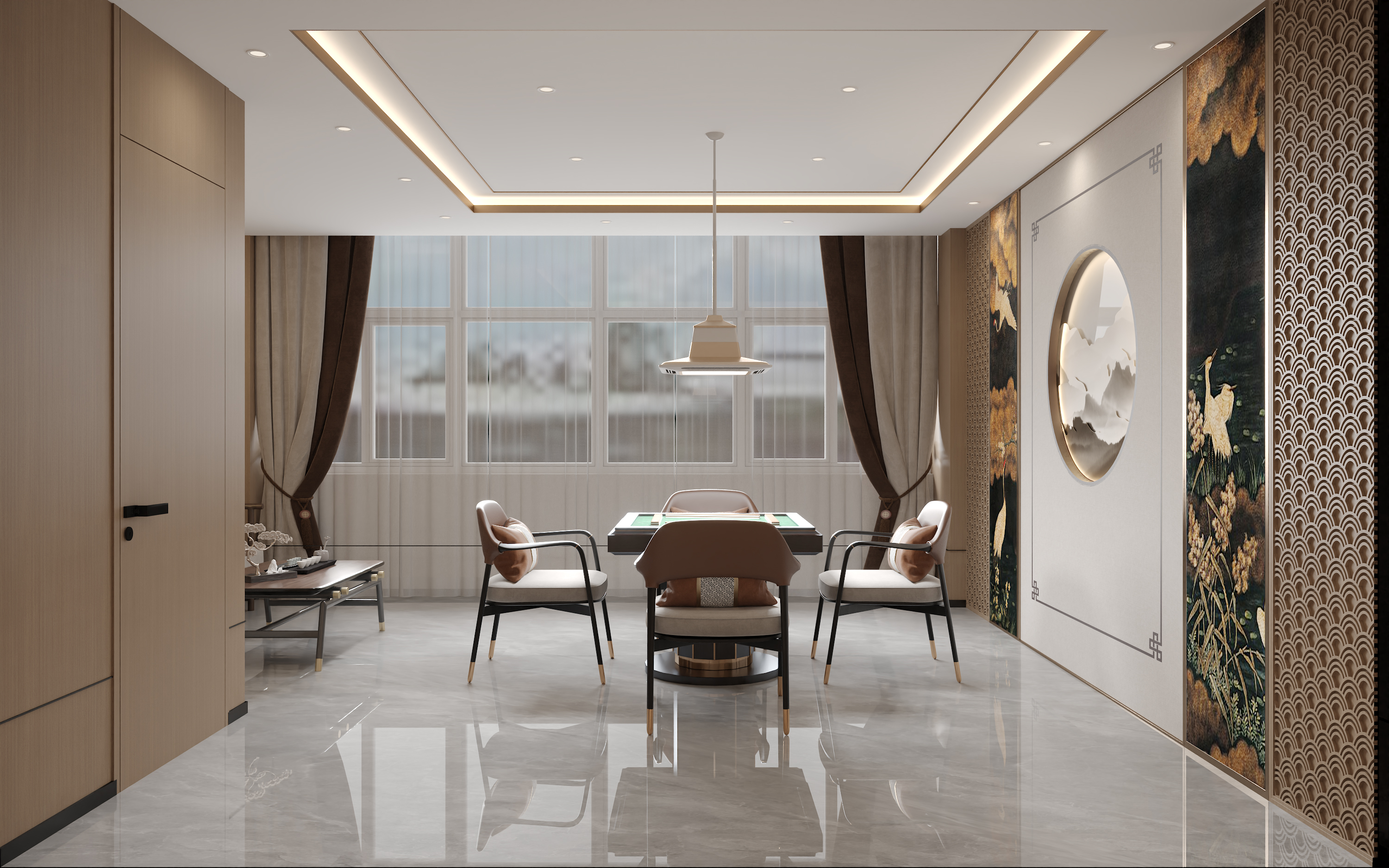 银川钏拾叁茶楼装修设计丨中国银川丨银川装修公司-43