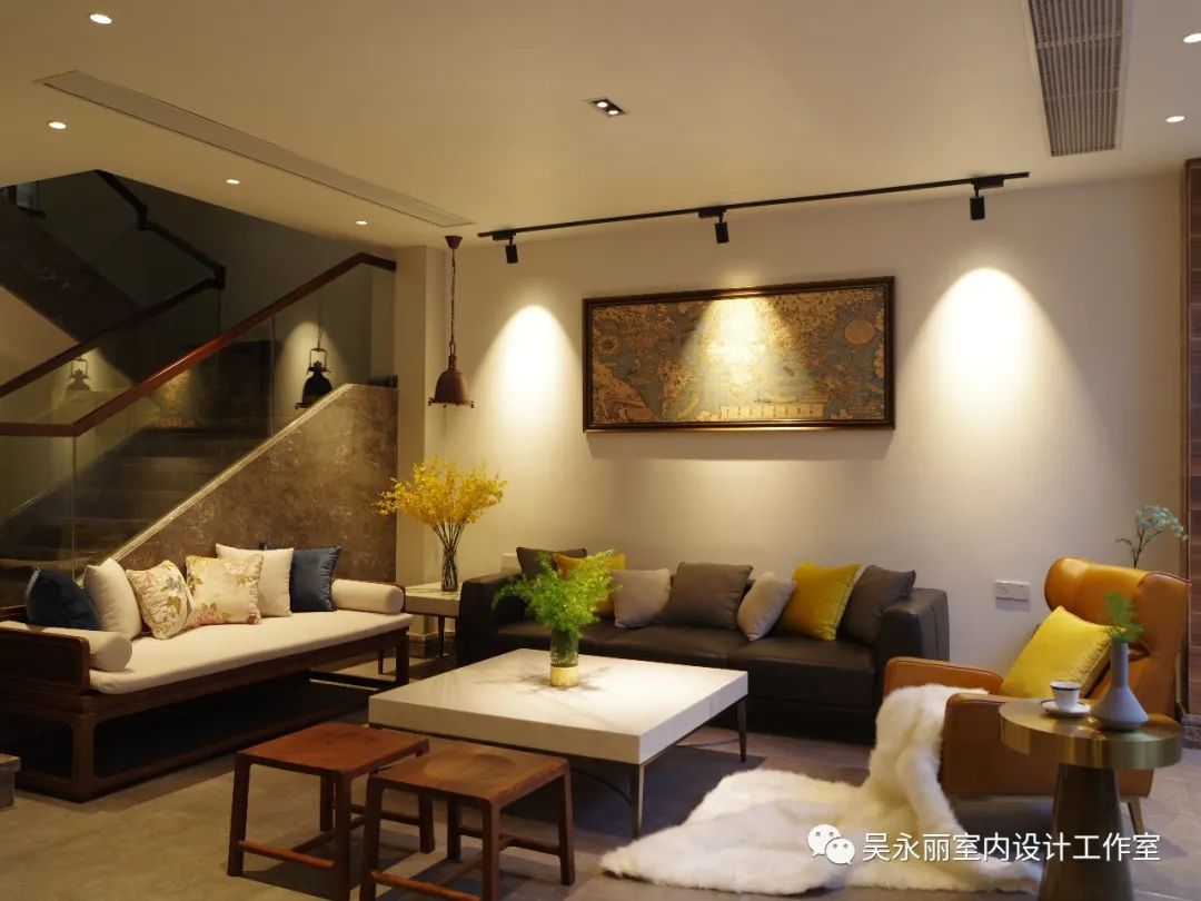 惠州御湾雅墅新中式轻奢风设计-114