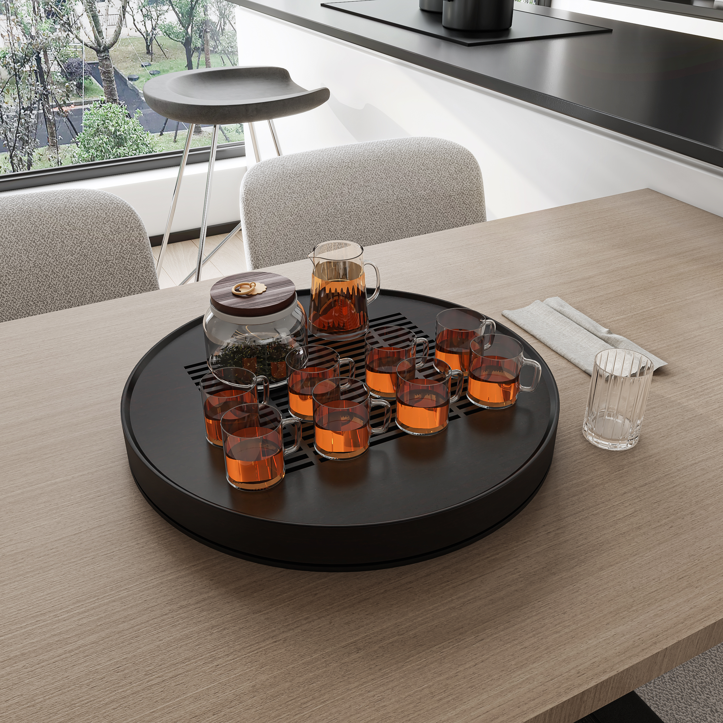 碧桂园现代简约风室内设计丨成都彭州云墨设计工作室-15