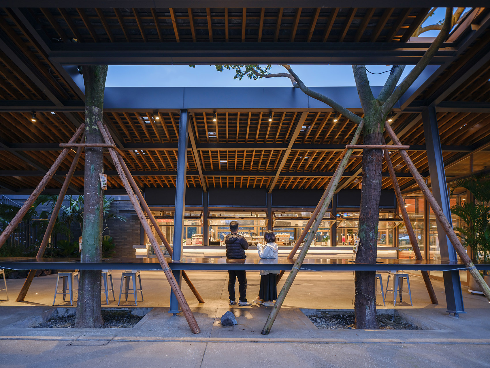 棚朋儿餐厅丨中国四川丨UN GROUP未集建筑,杨烈-51