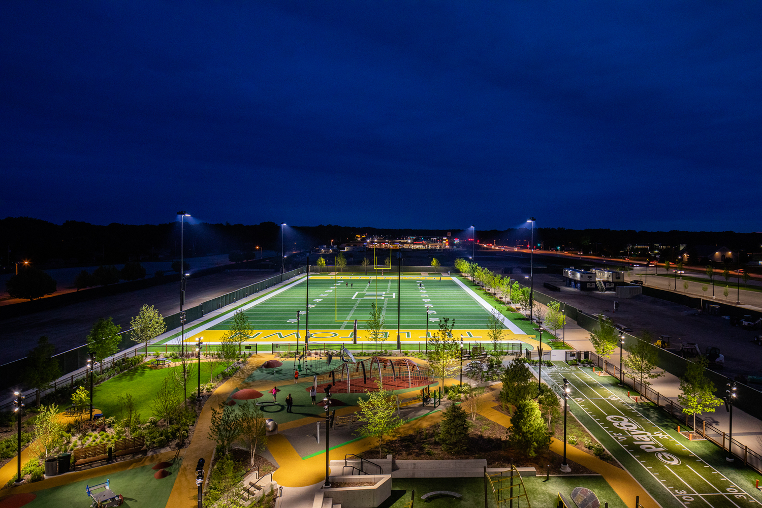 Green Bay Packers Titletown District Sledding Hill  ROSSETTI-45