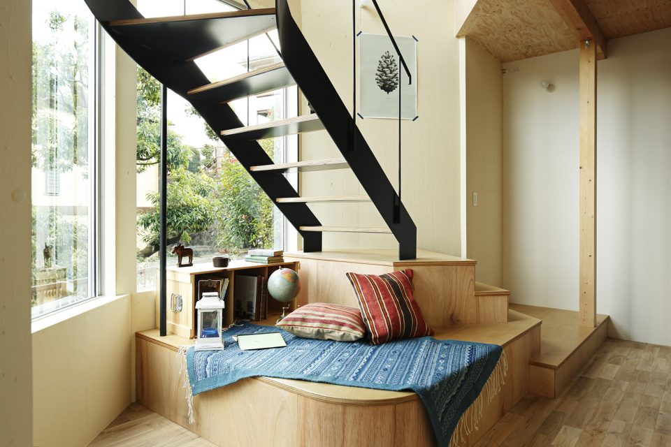 神奈川县日吉本町住宅改造 | 公园、阶梯、电线杆尽收眼底-16