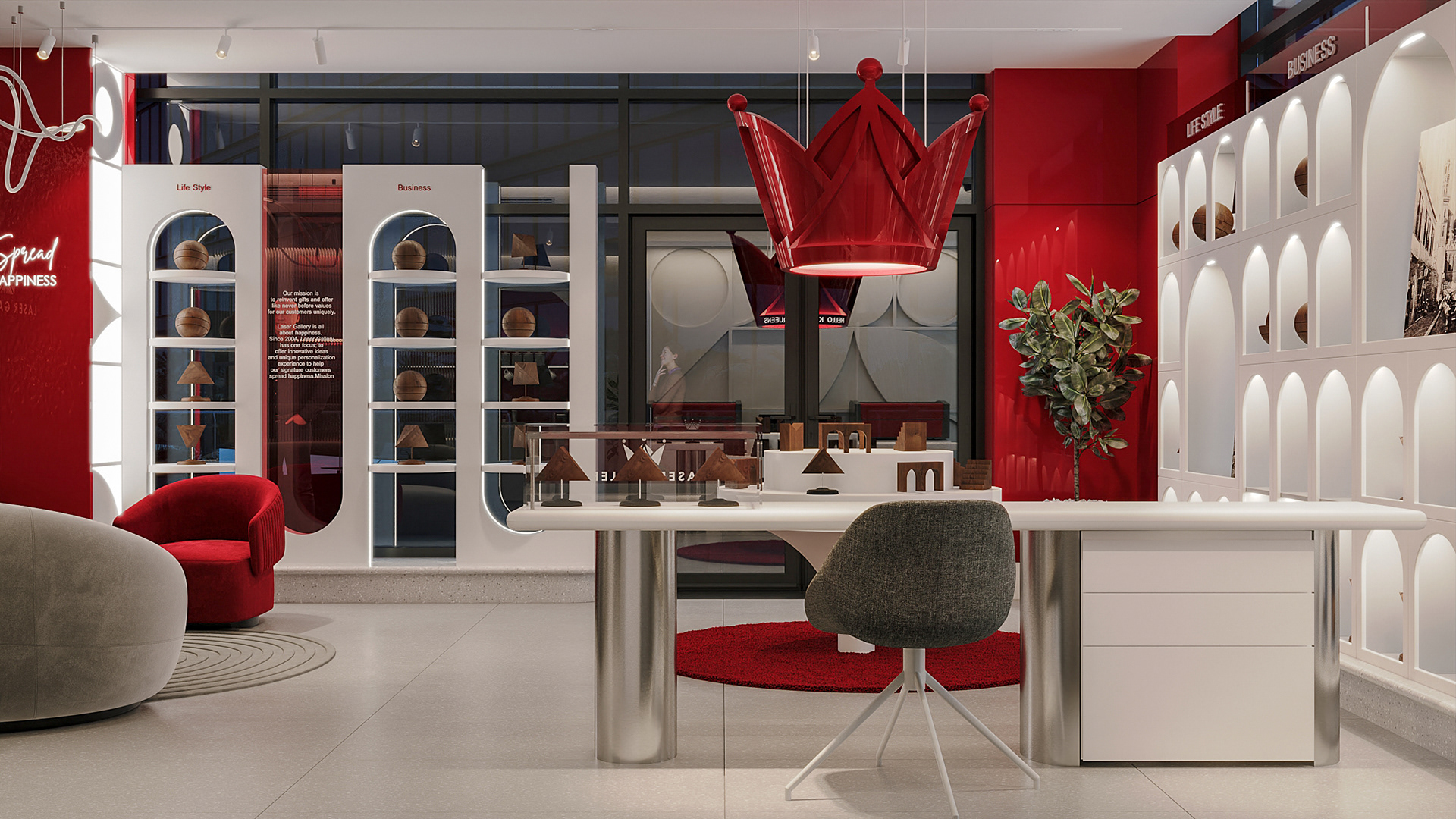 Red is Beautiful  LG 总部丨埃及丨TOBA-44