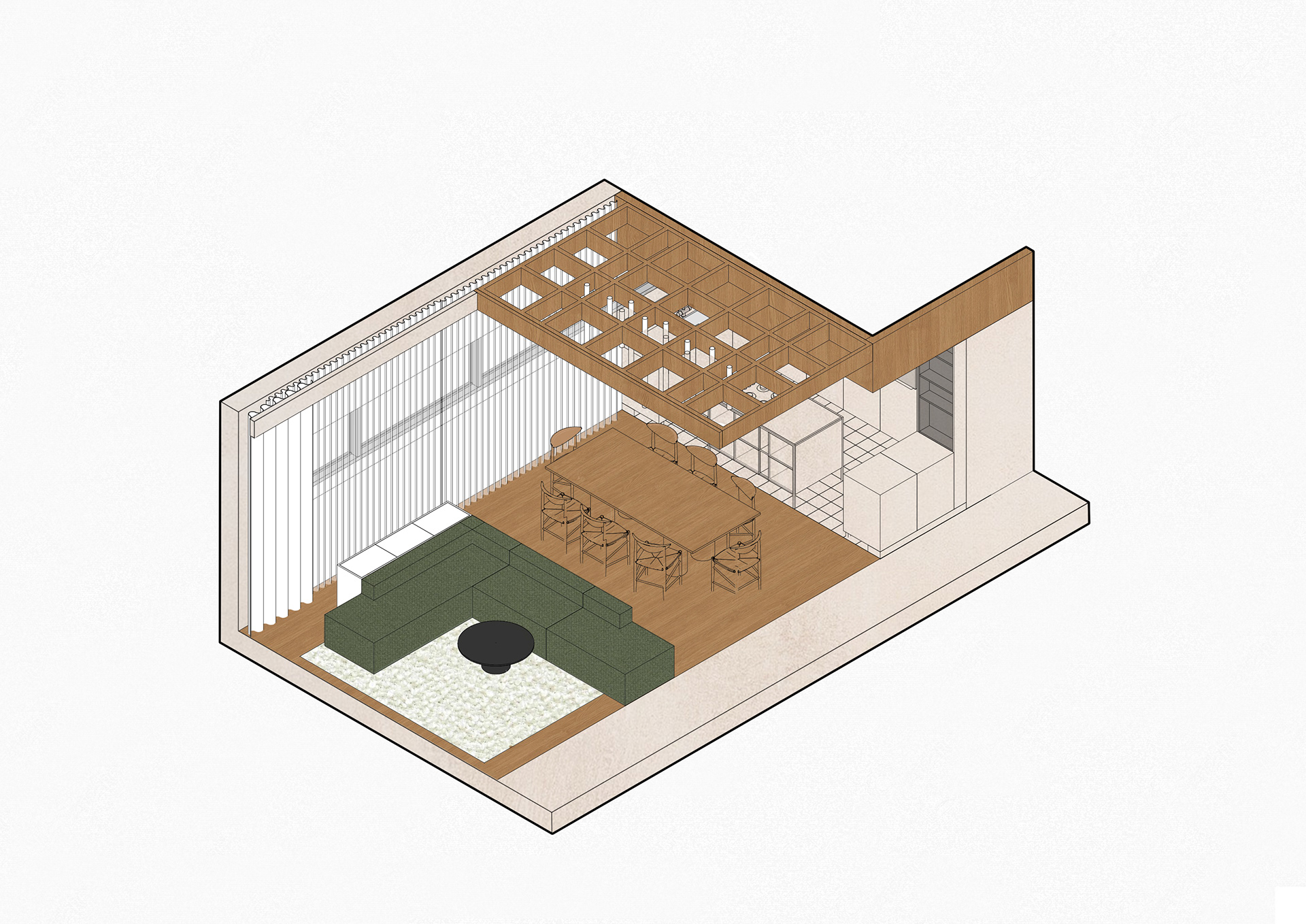 Green Harbor 家庭住宅室内设计丨白俄罗斯明斯克丨Zrobim architects-9