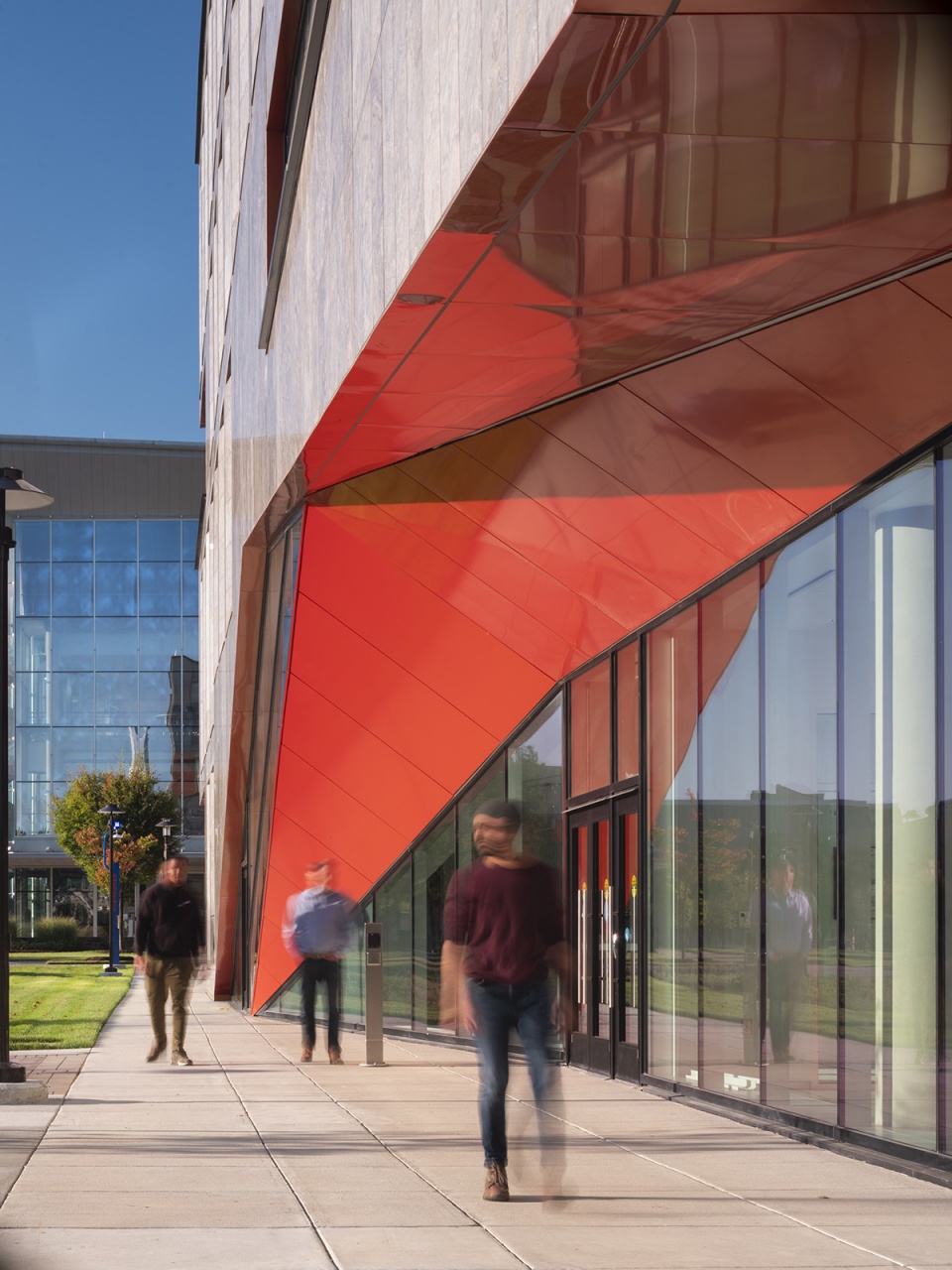 摩根州立大学学生服务中心丨美国巴尔的摩丨Teeple Architects+GWWO Architects-18