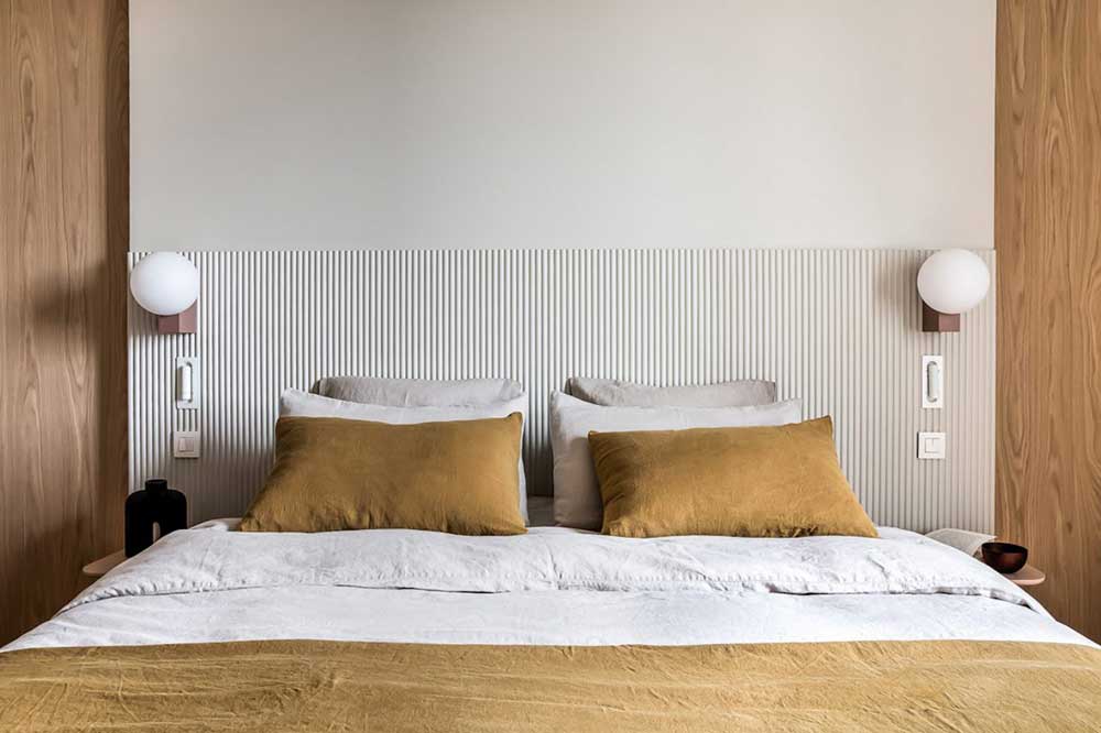 巴黎时尚公寓 | 弧形设计与色彩的完美结合-15