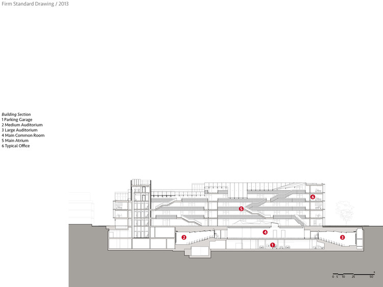 牛津大学数学研究所丨英国牛津丨Rafael Viñoly Architects-46