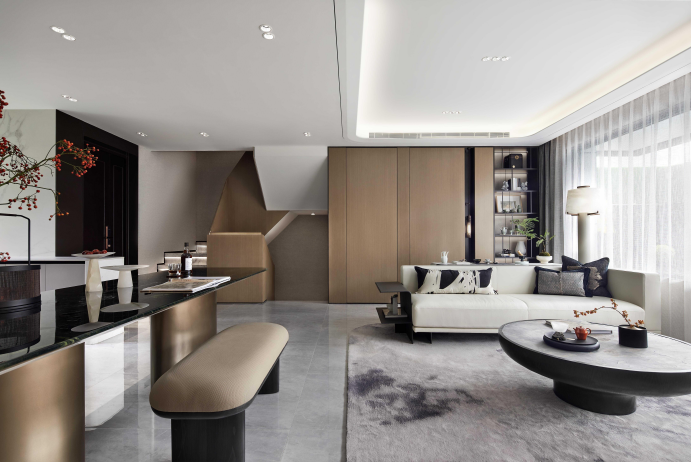 无锡金茂府·凤屿山河叠拼样板间丨中国无锡丨上海泽钦室内设计有限公司-56