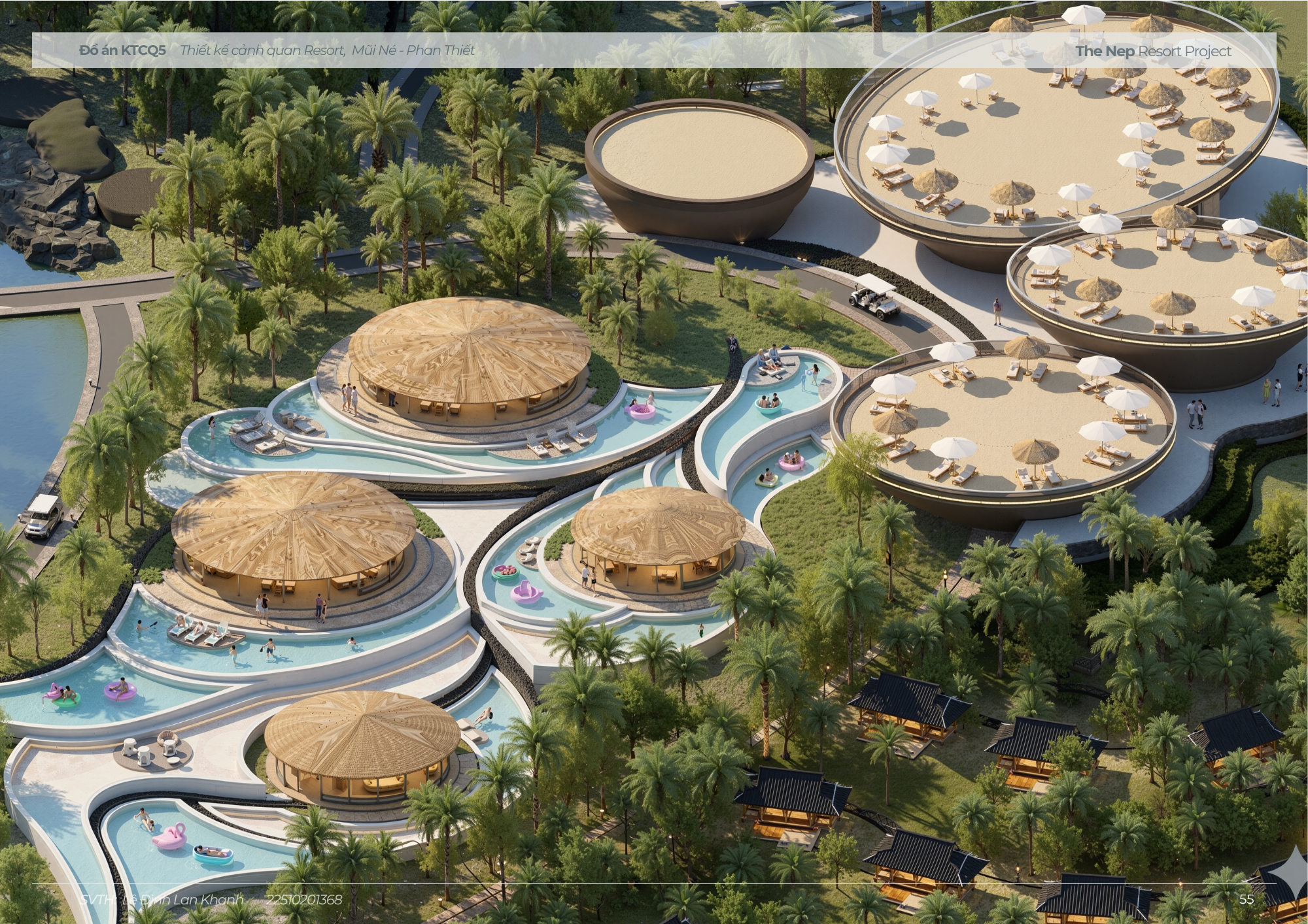 ĐỒ ÁN KTCQ 5 - THIẾT KẾ CẢNH QUAN RESORT-51