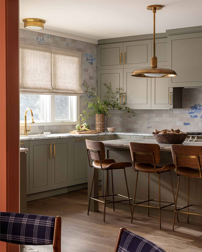 Seattle 珊瑚绿土色调室内设计 自然韵味十足-3