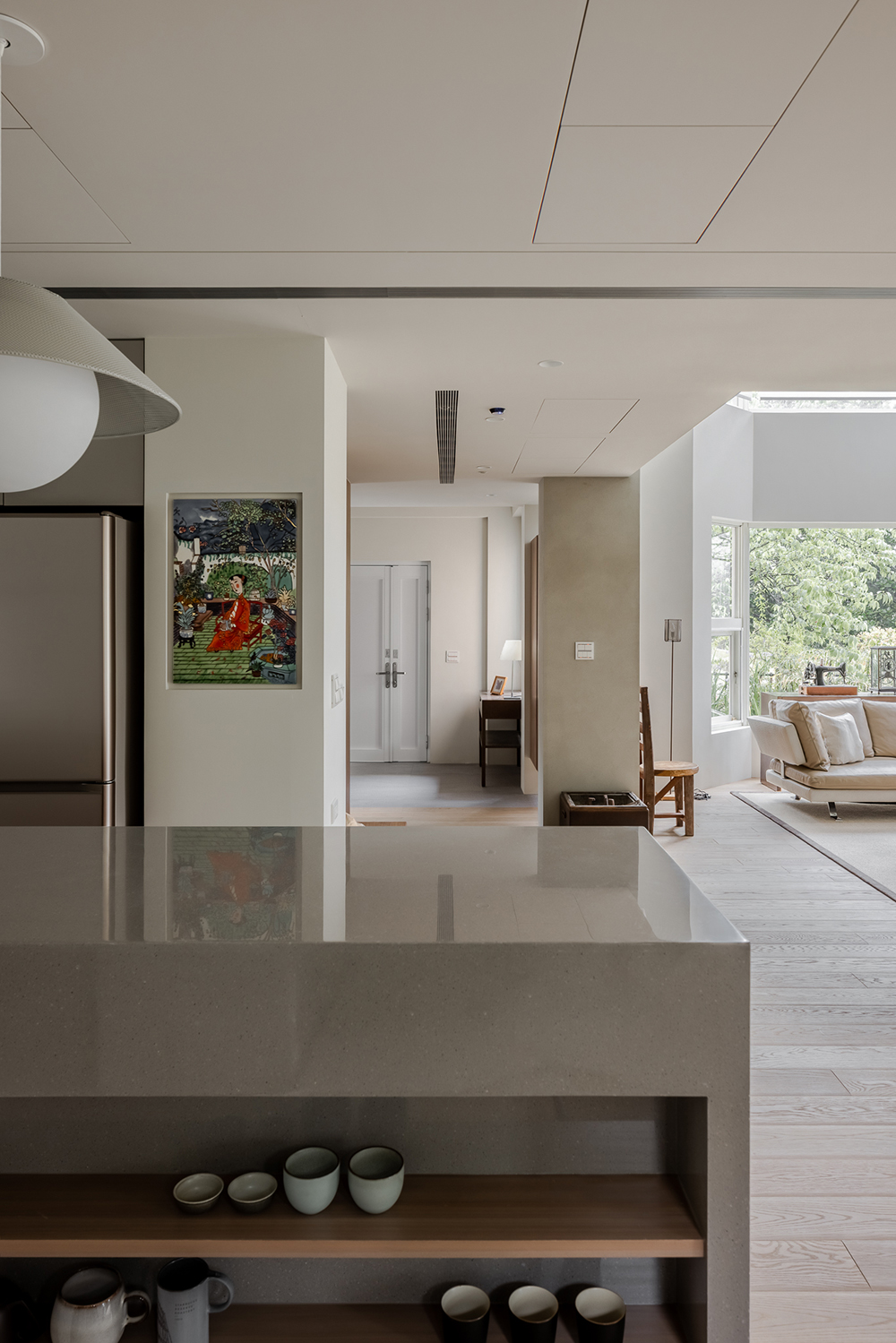 家装设计案例鉴赏——轻复古简约度假独栋别墅-4