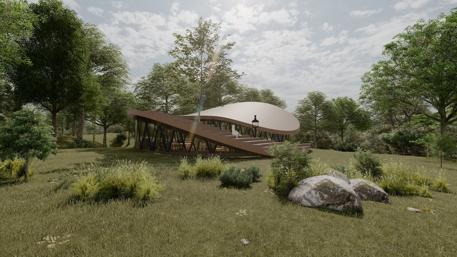 螺旋咖啡厅丨伊朗丨REMM Studio-16