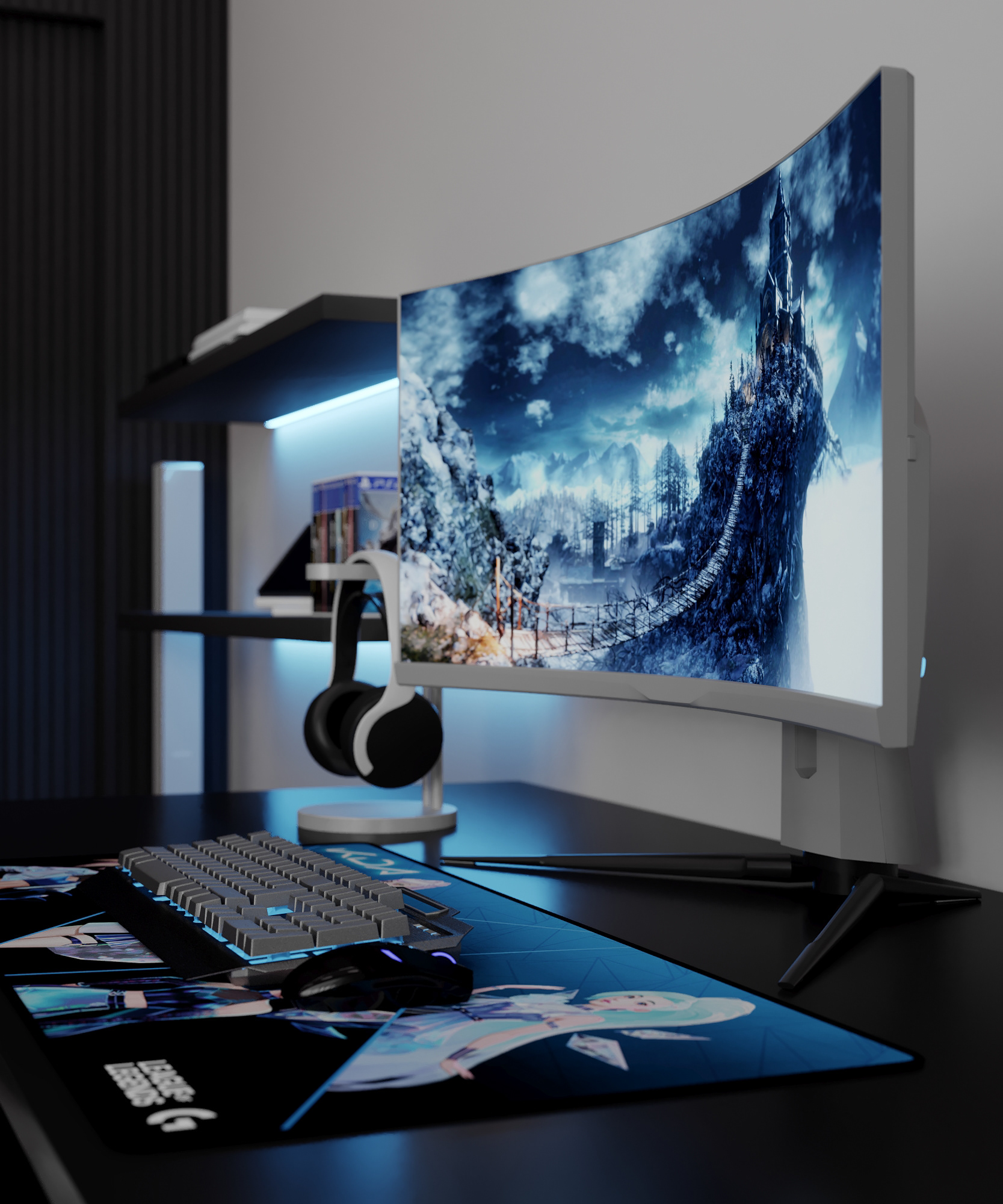 SUPERHERO 极简游戏室设计丨Tanya Sova-1