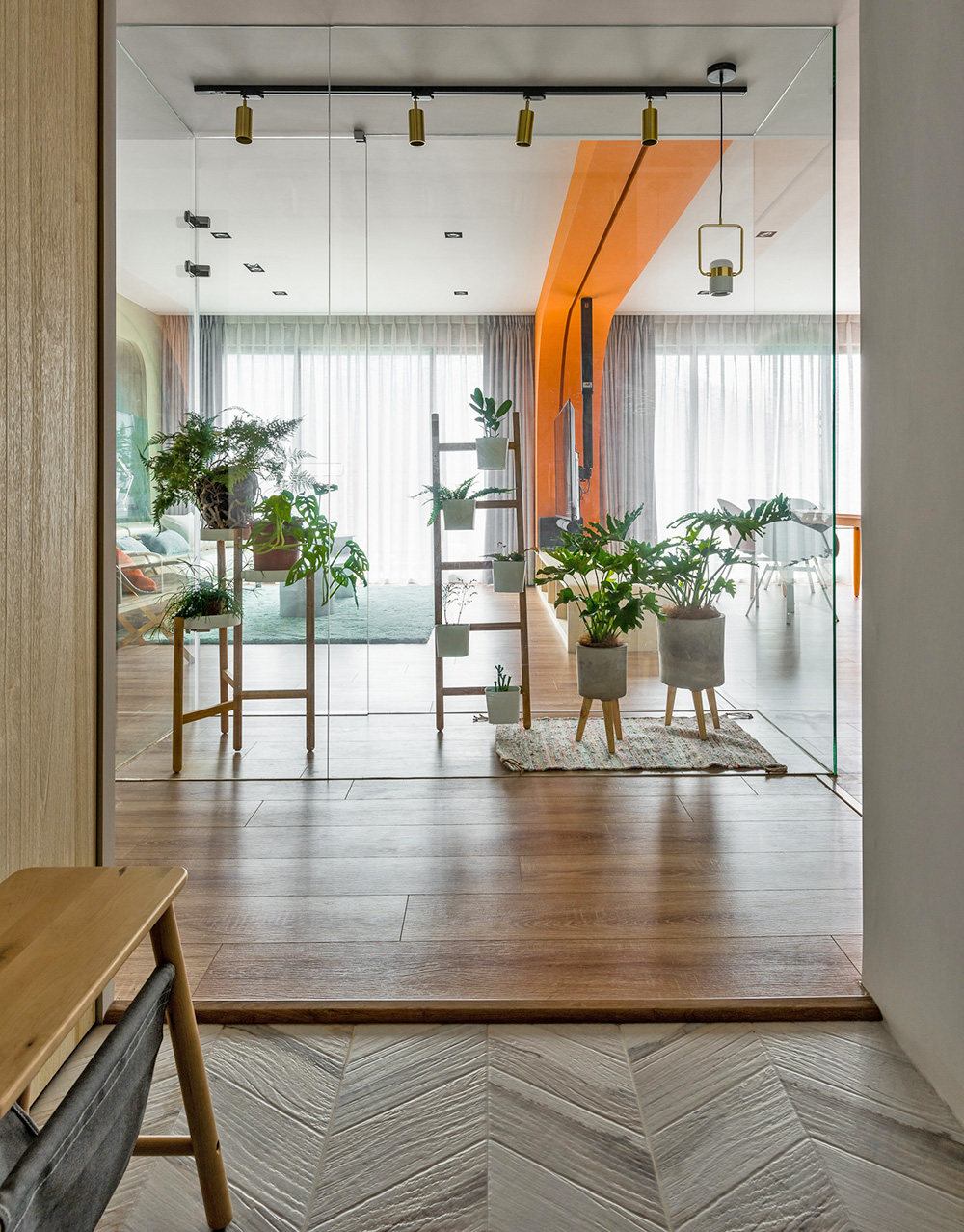 新北汐止 231㎡退休宅，麻石设计打造舒适恬静空间-14