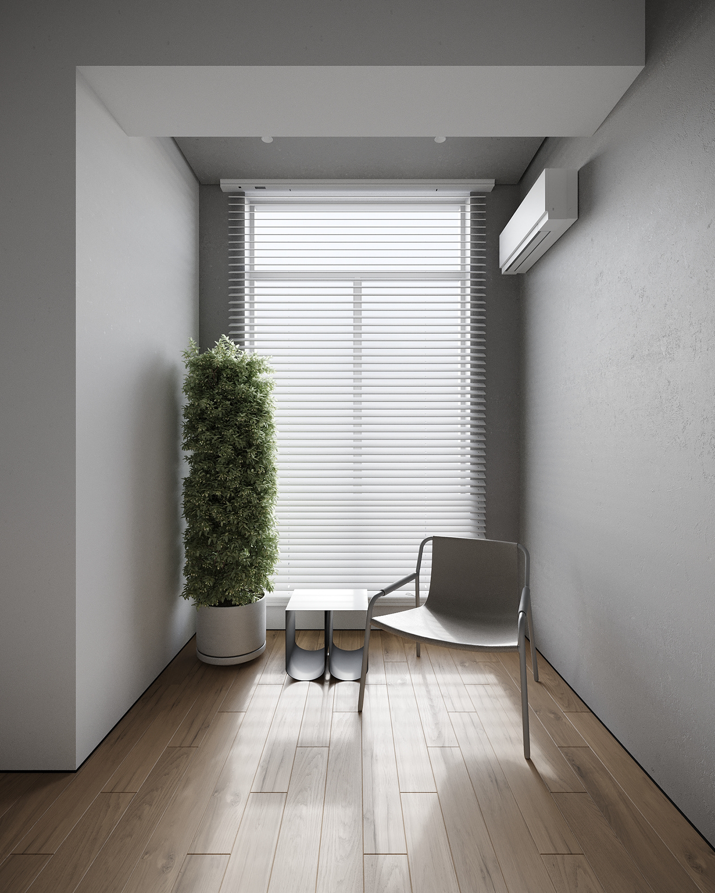 原木与灰白打造的素雅治愈空间-26