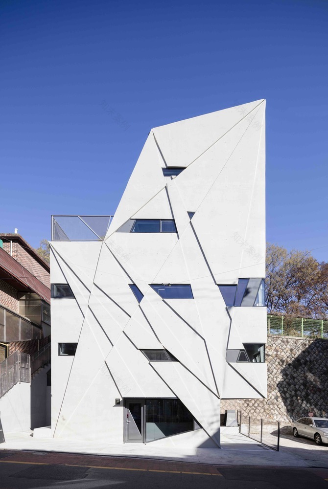 韩国道古站“神秘石头”住宅-11