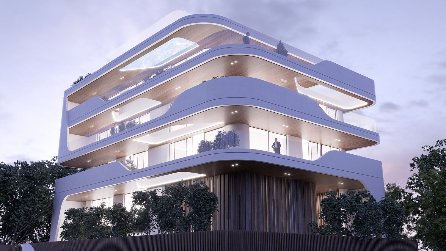 APARTMENT BUILDING AT PAPAGOU ST , GLYFADA Omniview Design-3