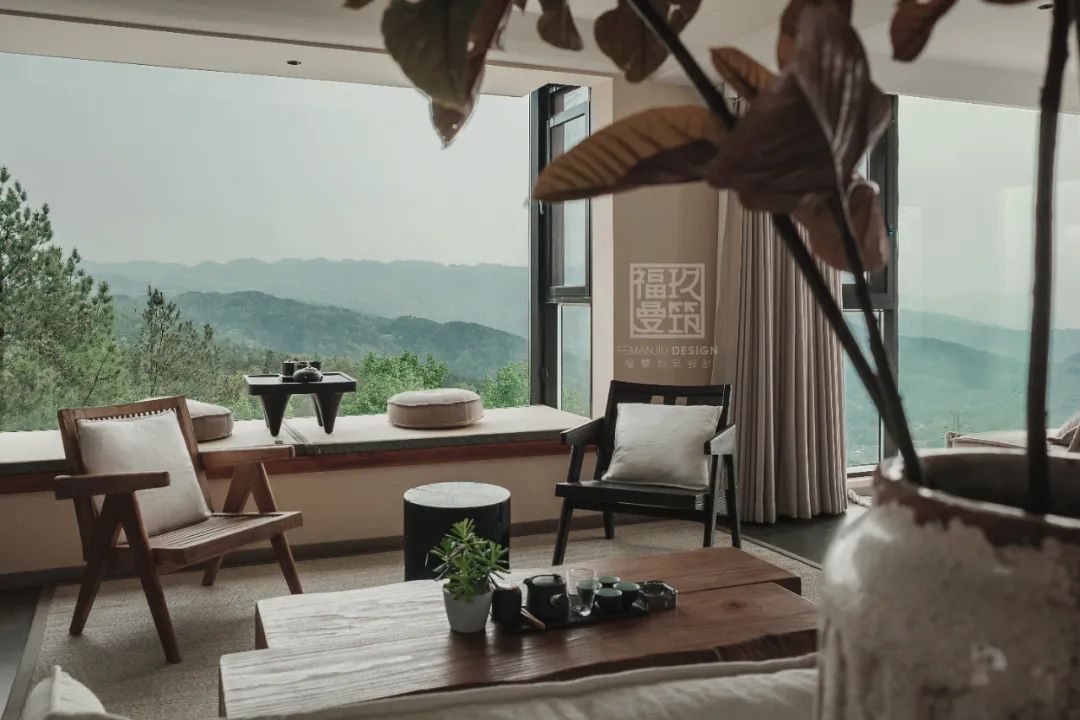 山中仙境 · 白房子远景民宿的侘寂之美丨中国重庆丨重庆羊角角设计工作室,重庆福曼玖筑装饰设计有限公司-10