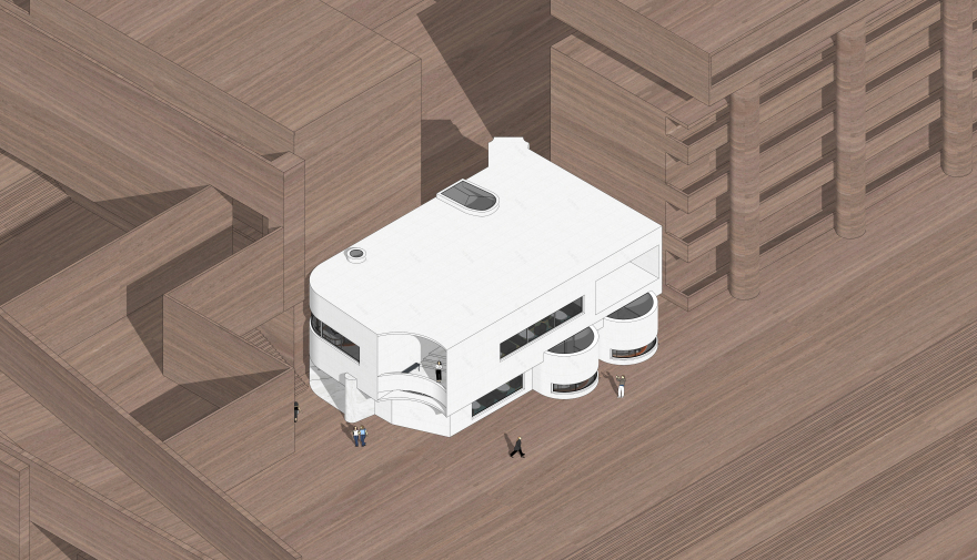 美术培训画室接待厅设计-38