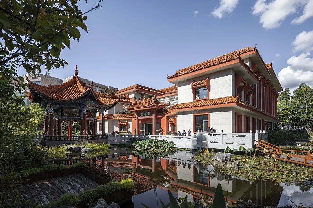 思序作品|百年“水晶宫”，温润旧时光——云南省玉溪第一中学图书馆更新改造项目-6