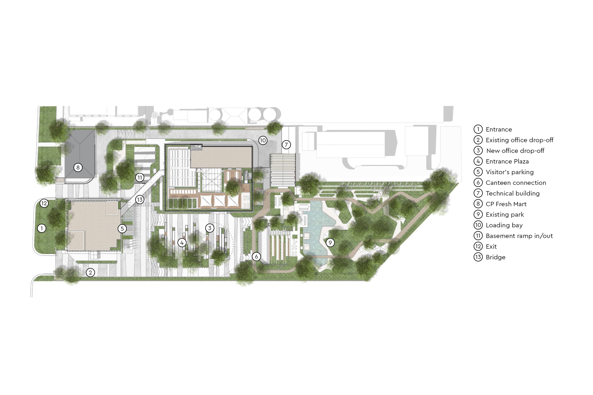 CP 总部园区丨越南丨LJGroup landscape architecture-48