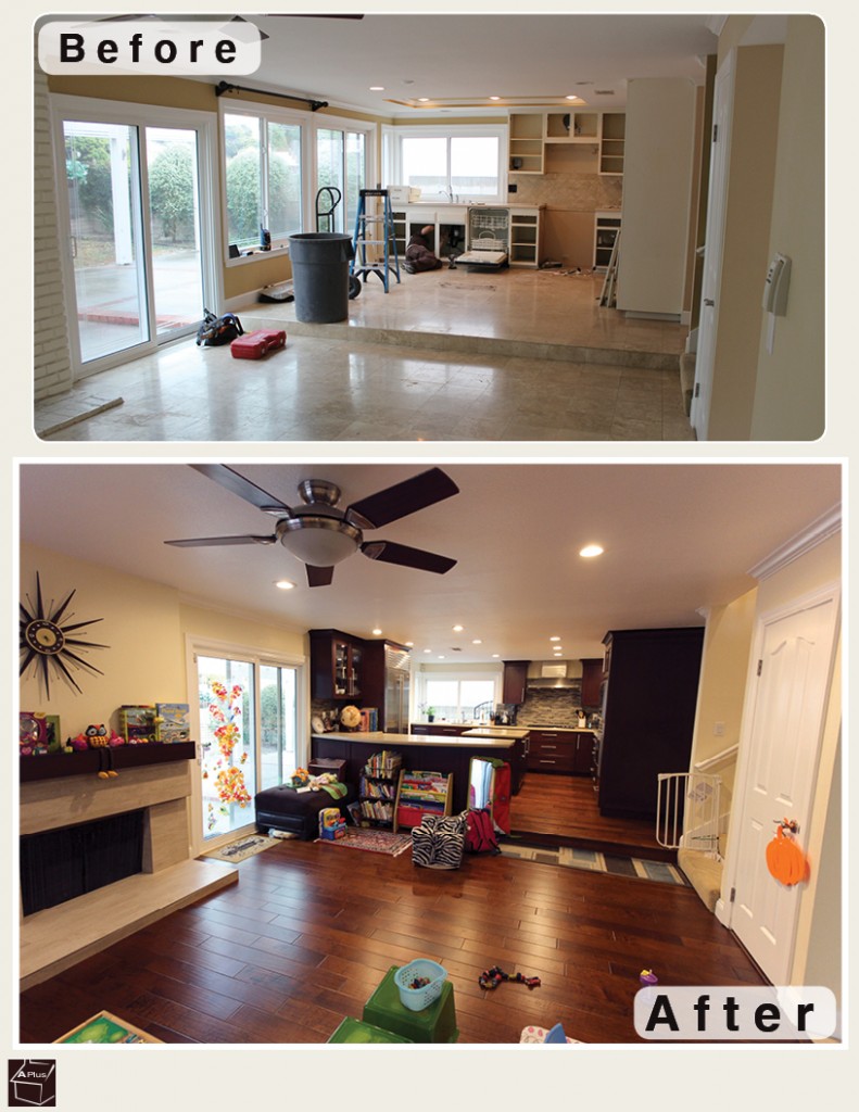 Lake Forest当代棕色全屋改造项目-15