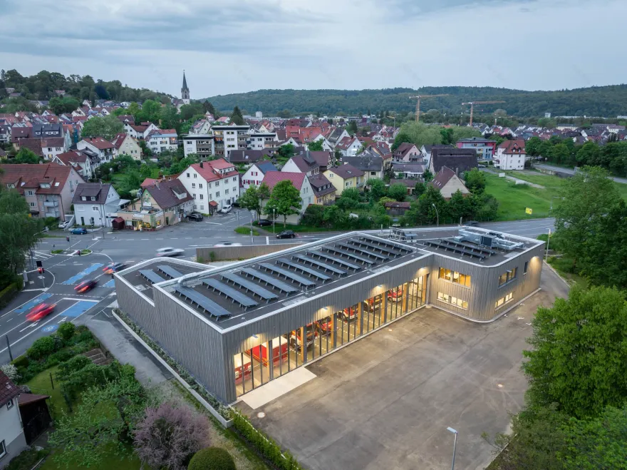 Lustnau 消防站丨德国-27