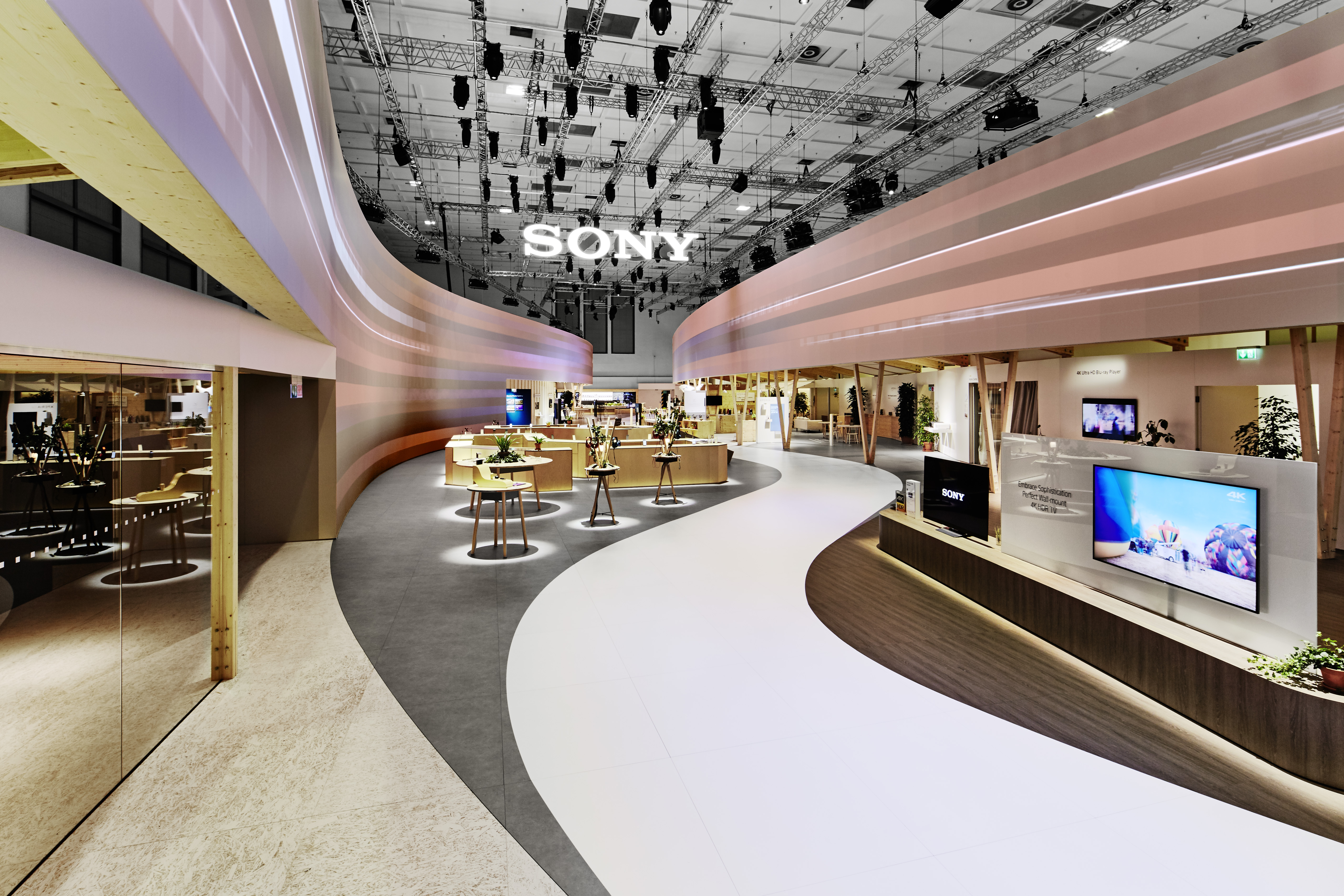 索尼国际电子消费品展览会展位-1