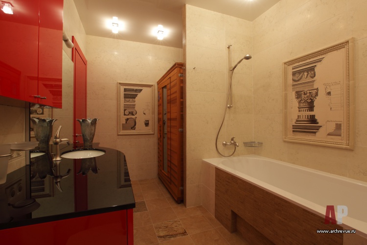 两层现代风格 penthouse 室内设计丨Акунова Наталья,Прохорова Елена-28