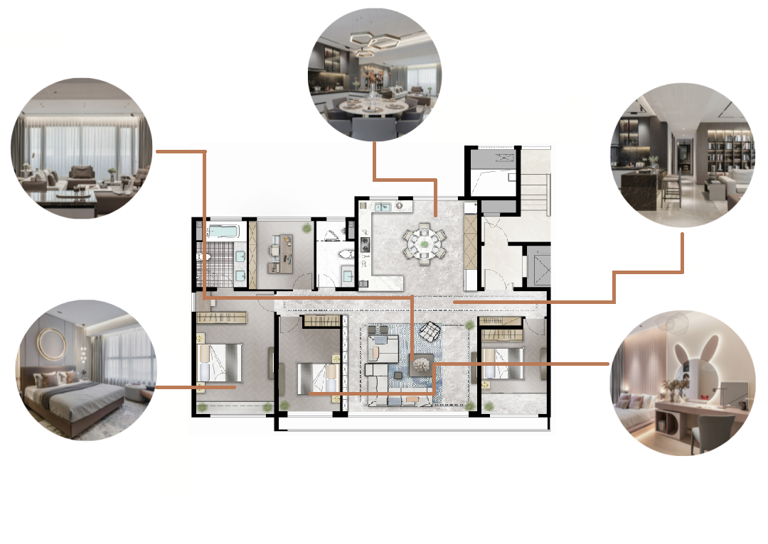 融创 · 东山府又一颠覆设计： “剧场式”大平层，重创空间使用价值-16