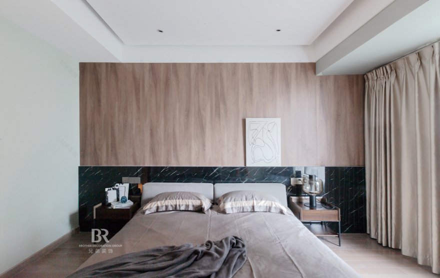 中粮祥云现代风格装修设计案例丨兄弟装饰-17
