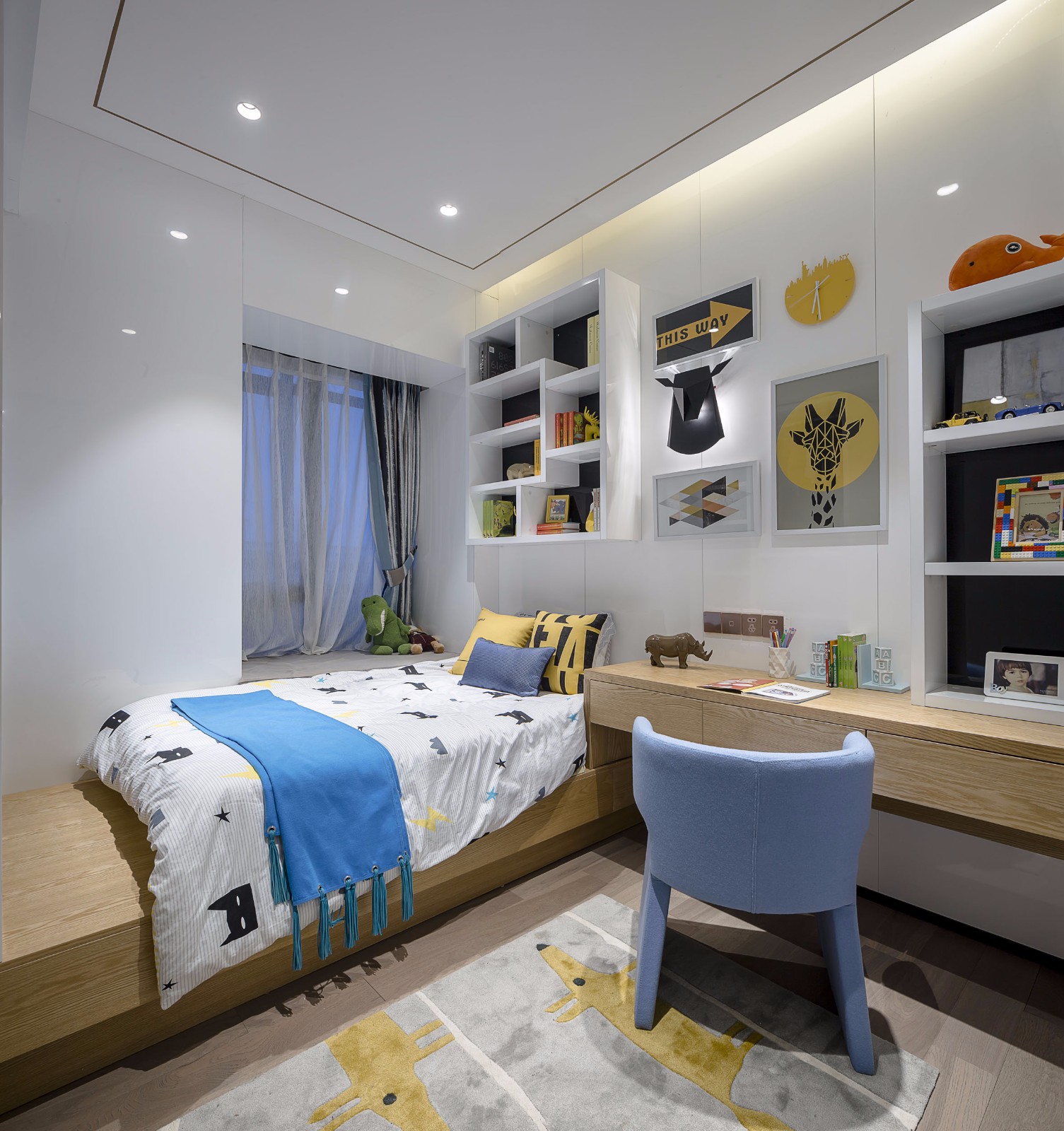 武汉香水湾 A 户型样板间-17