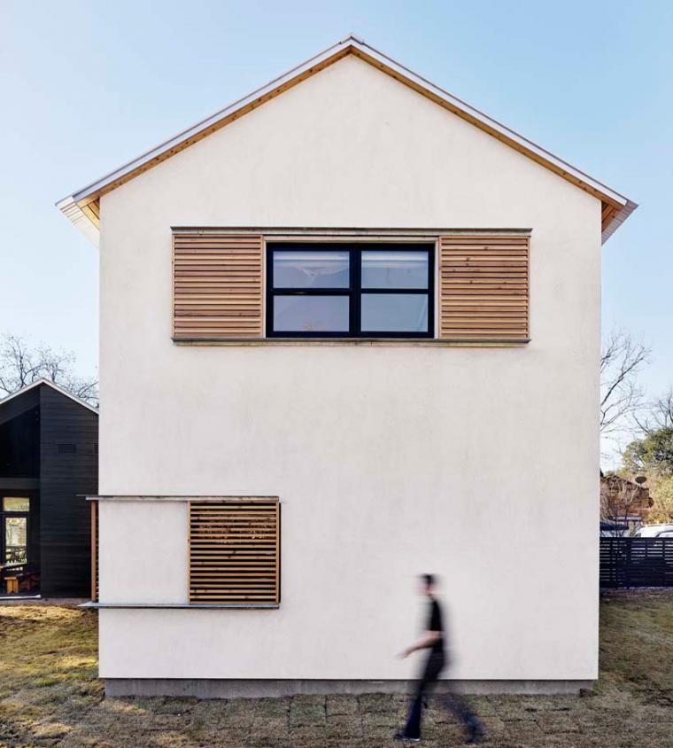 美国德州现代预制住宅，高效可持续设计典范-12