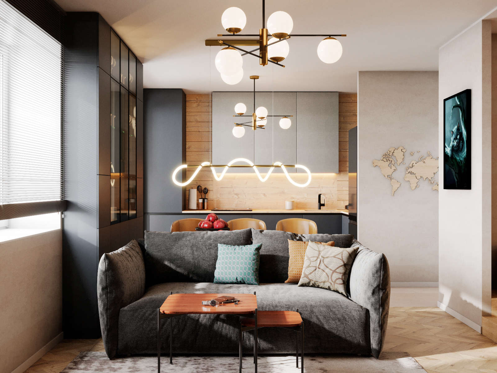 扎利兹尼亚卡公寓丨乌克兰赫梅利尼茨基丨Anna Yagodzinska-10