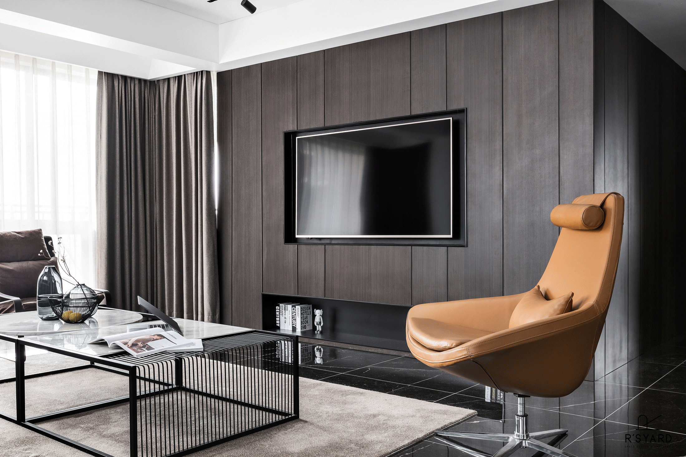 我喜欢的家,是黑白调 | R'sYard缪茹空间设计-43