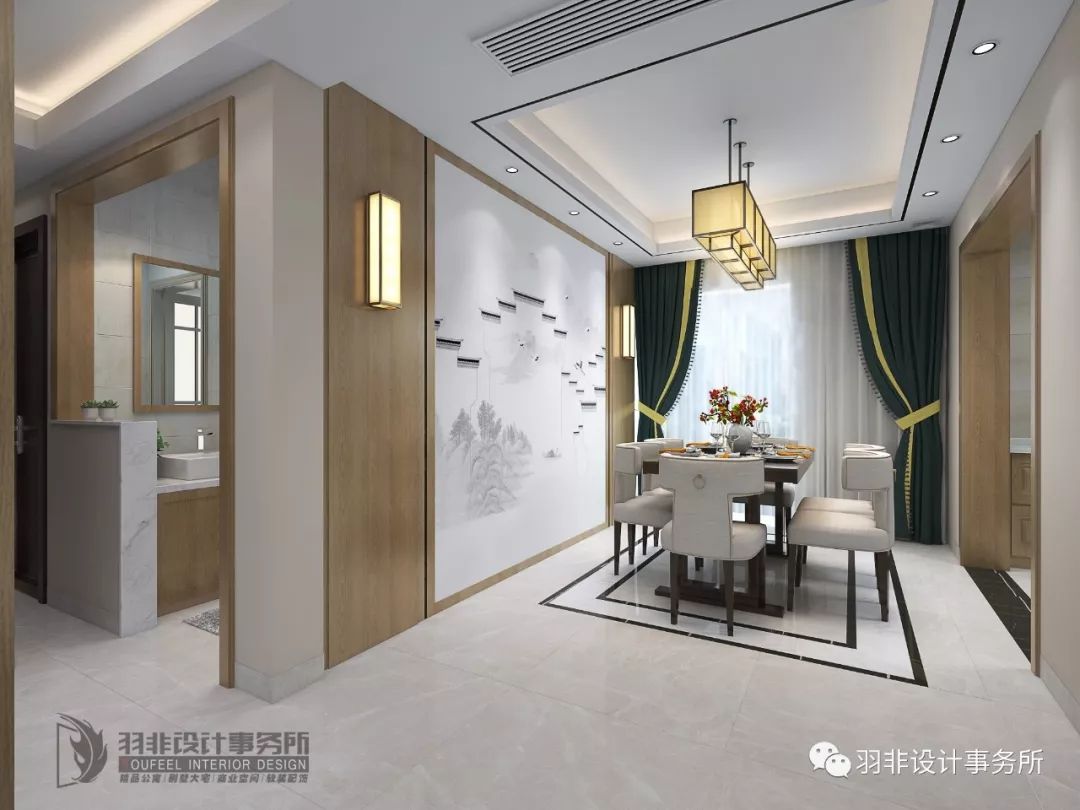 南俪首座 138㎡新中式四房 | 简洁清新,低调雅致-46