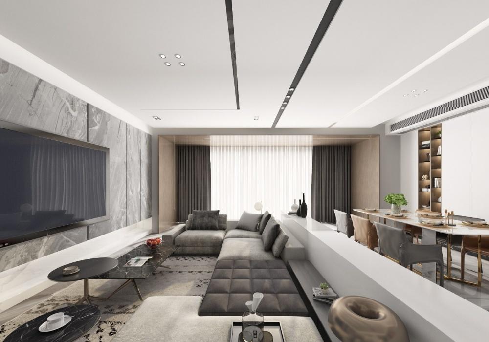 现代轻奢家居,诠释灰色畅想-6