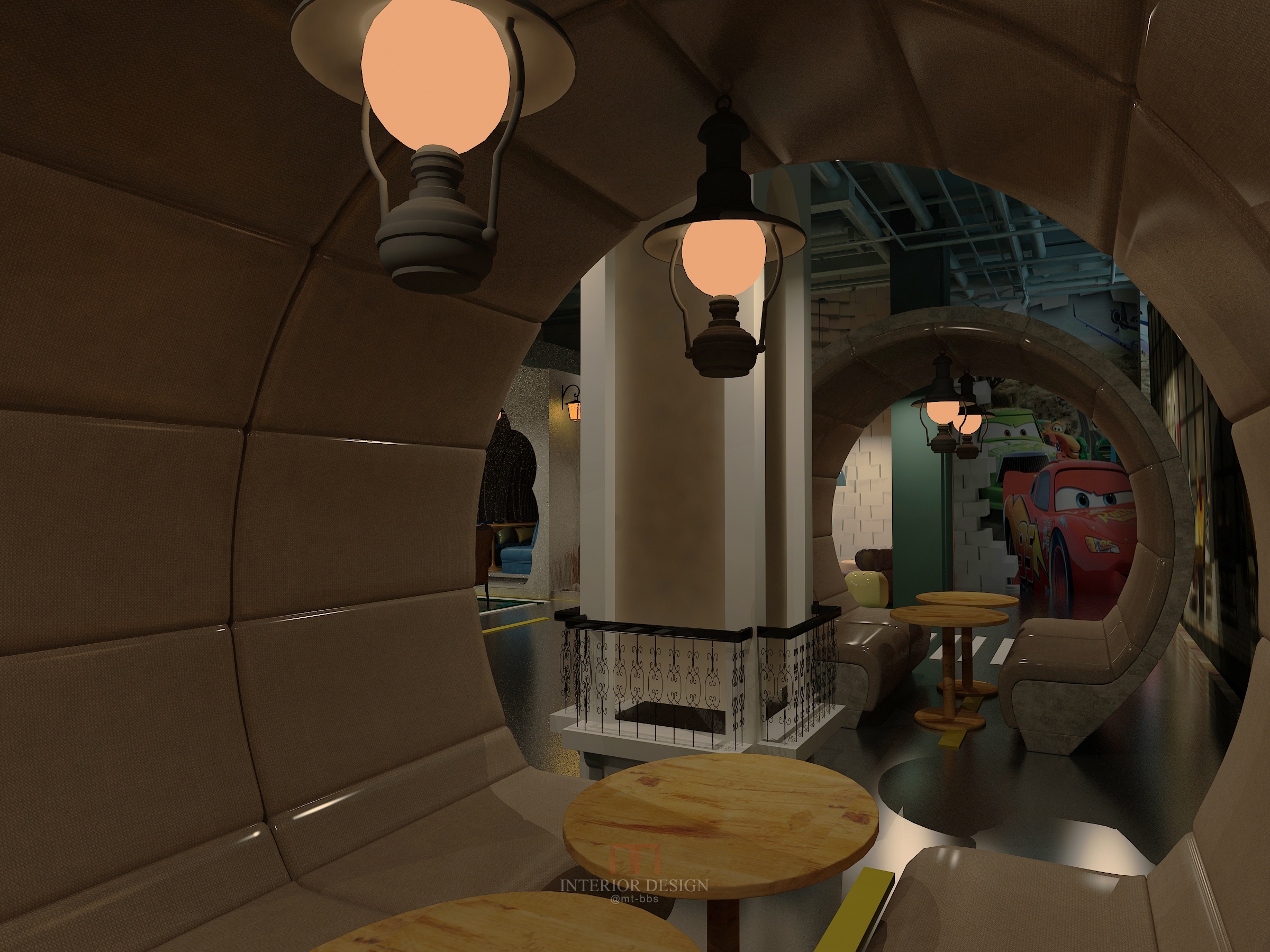 汽车主题咖啡厅-10