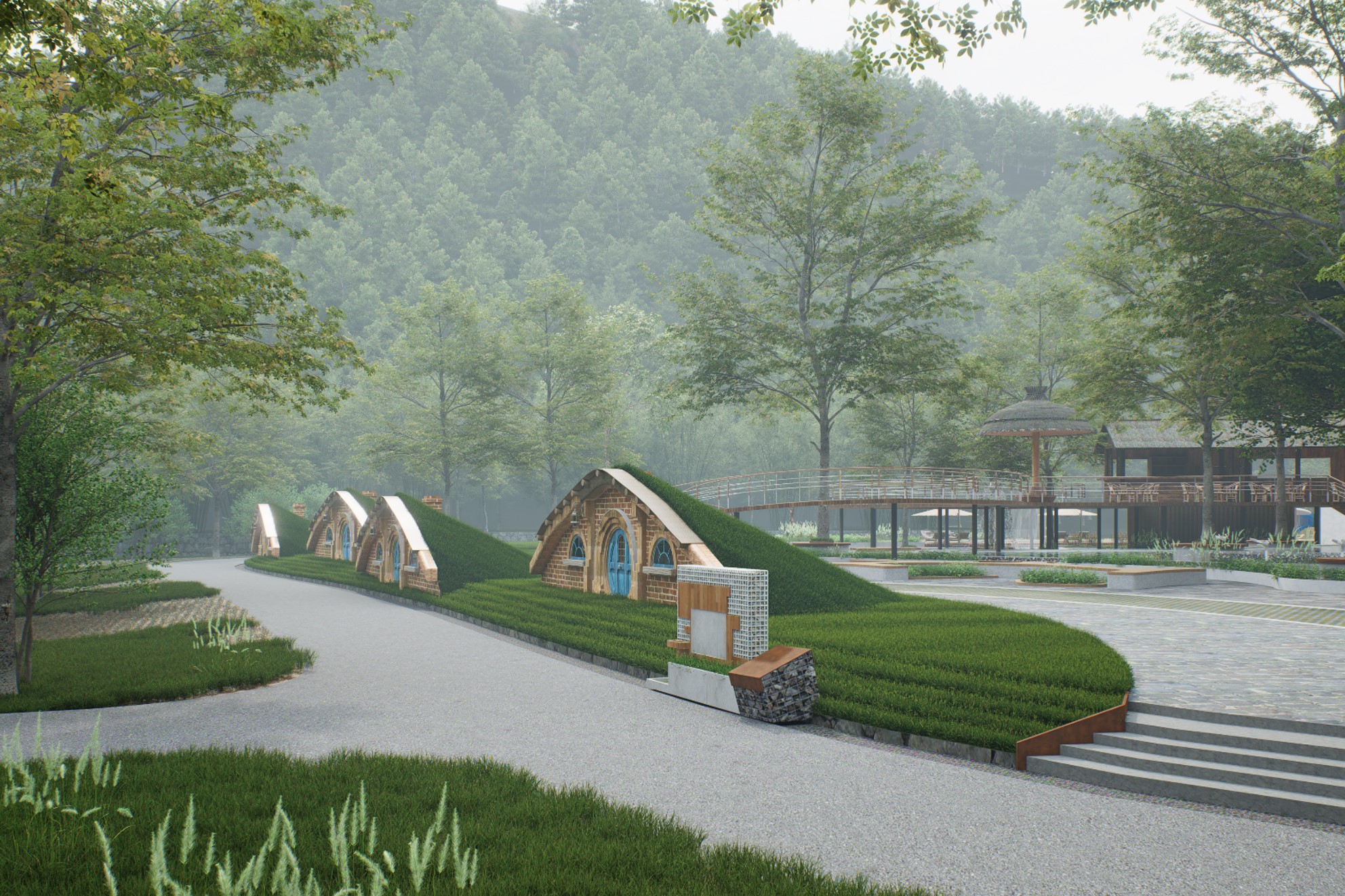 丹霞灵溪景区中心岛升级改造丨中国韶关-19